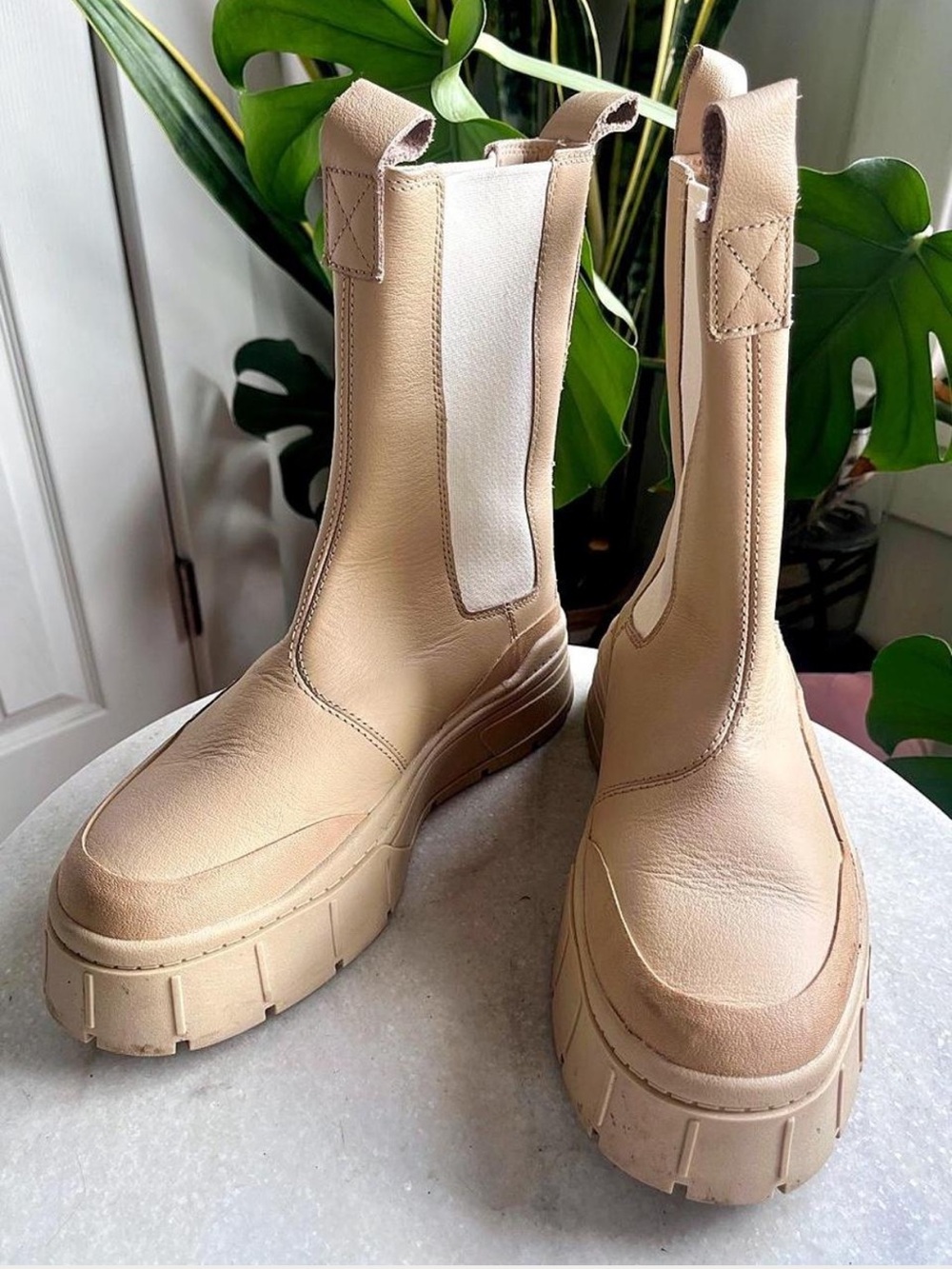 Puma Chunky Chelsea Boot - Cream